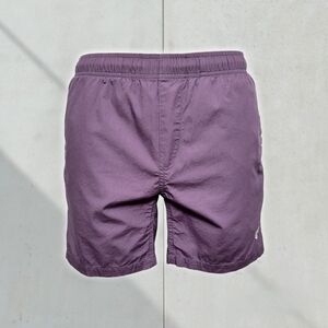 TunerCult Men's Plum Purple Shorts with Elastic Waistband and 4 Pockets Size 30